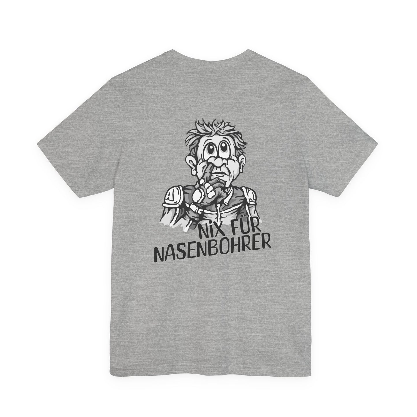 Shirt - Nix für Nasenbohrer Black & White