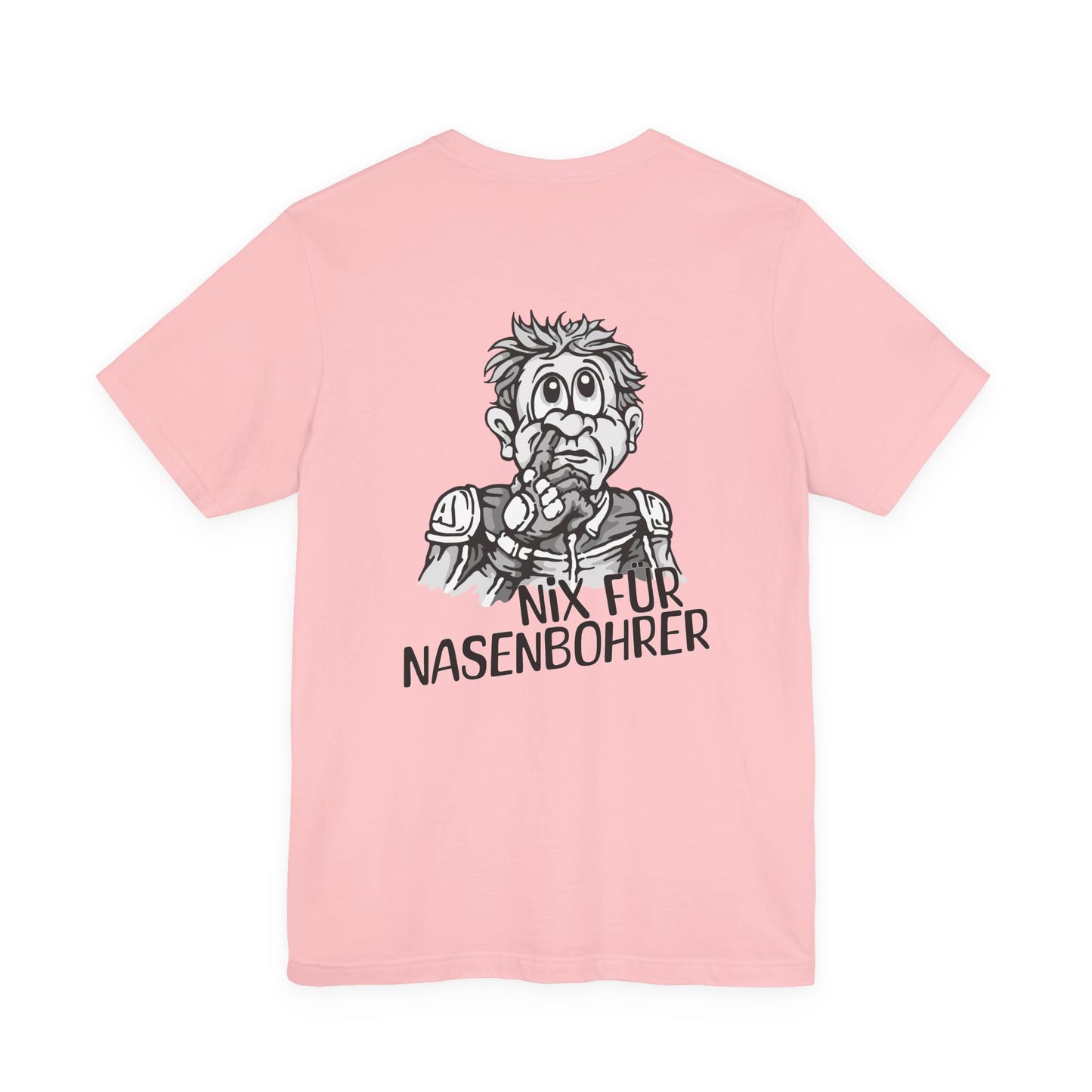 Shirt - Nix für Nasenbohrer Black & White