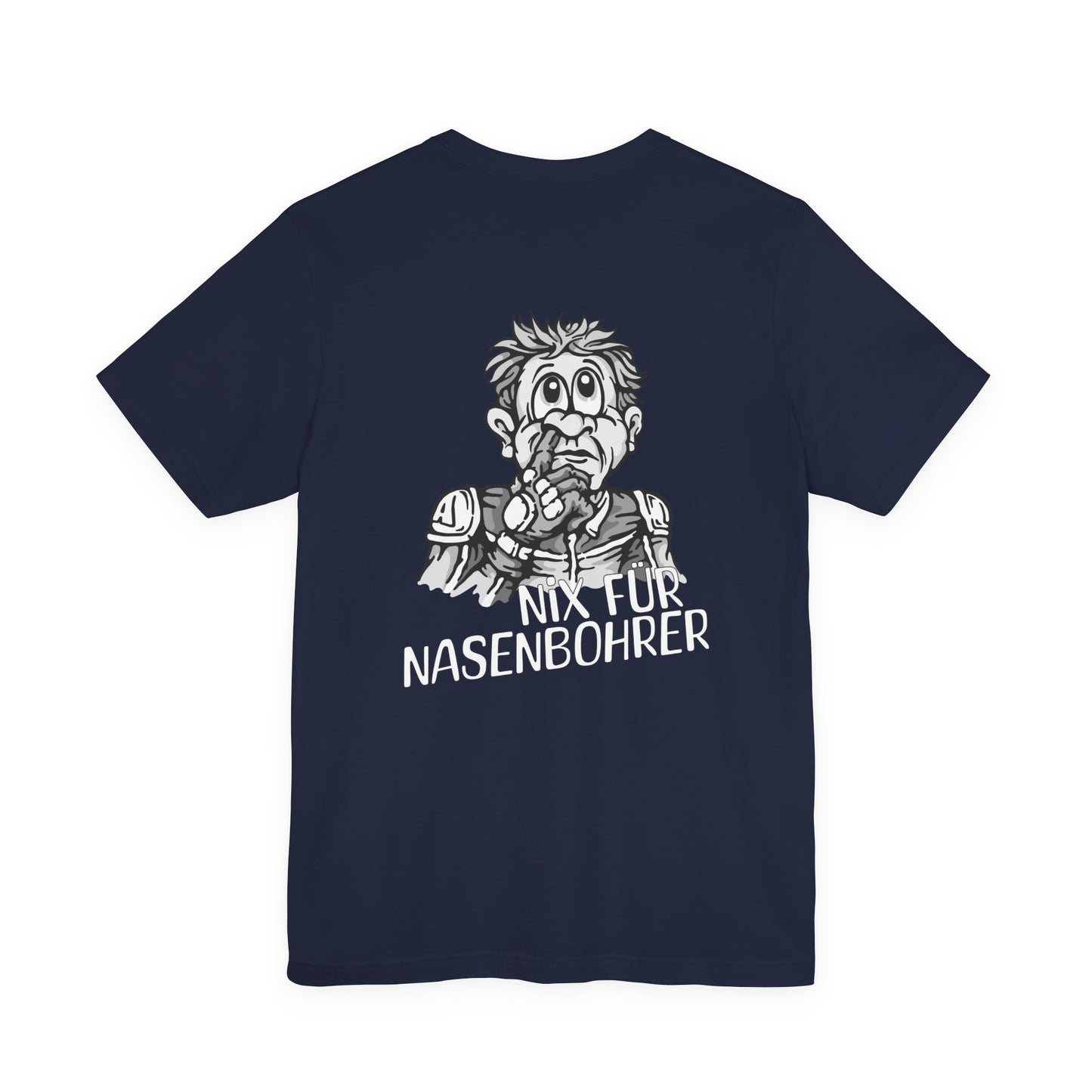 Shirt - Nix für Nasenbohrer Black & White