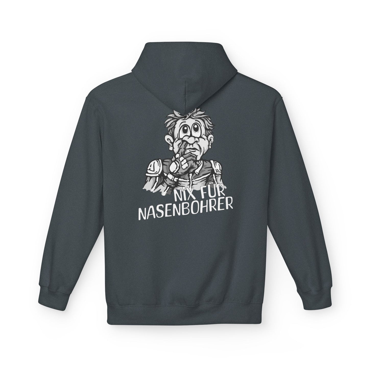 Hoodie - Nix Für Nasenbohrer Black & White