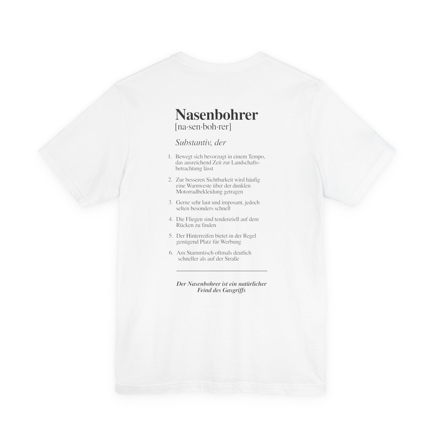 Shirt - Der Nasenbohrer