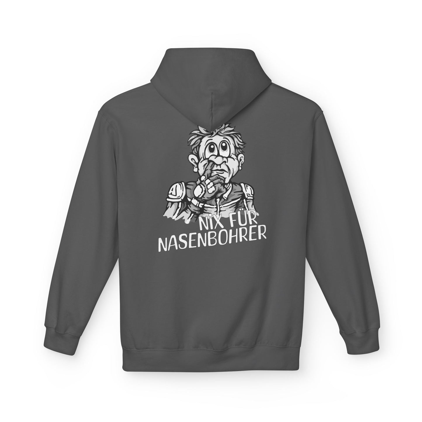 Hoodie - Nix Für Nasenbohrer Black & White