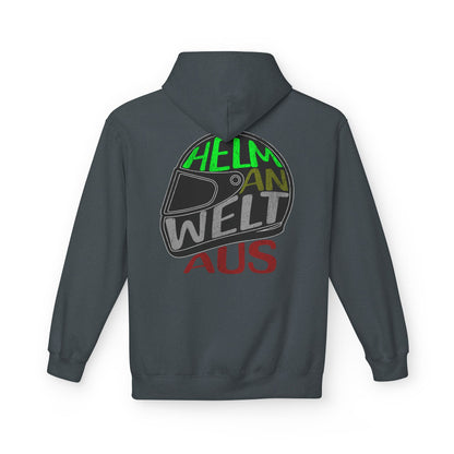 Hoodie - Helm an Welt aus